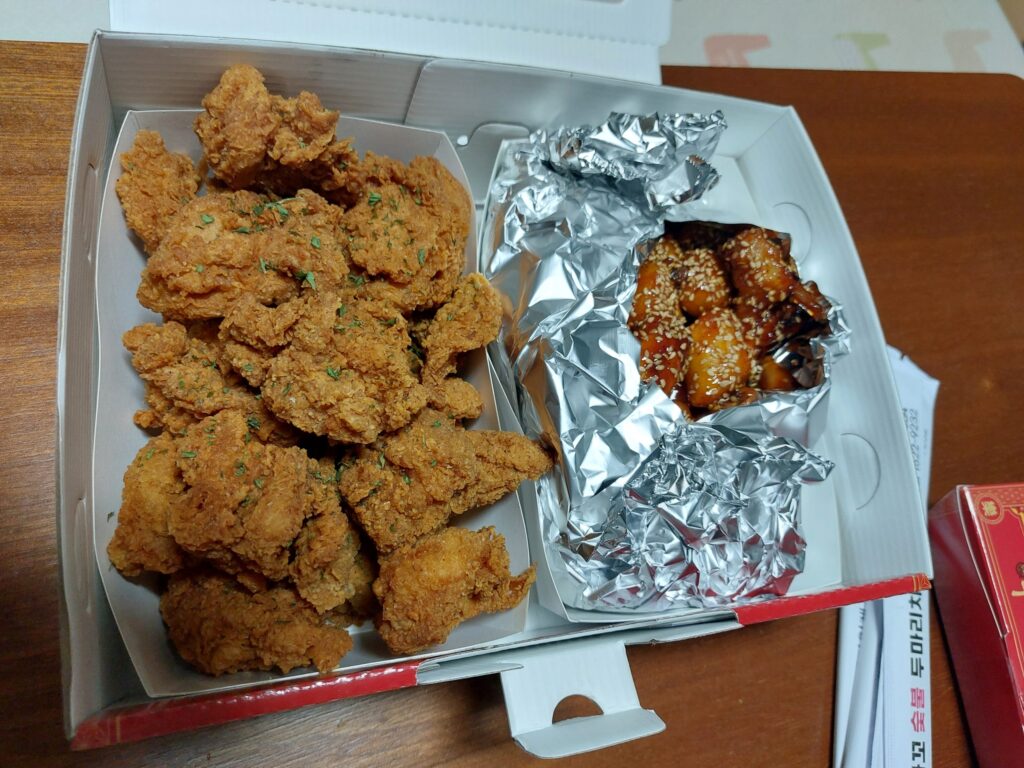 이렇게 2마리는 먹어줘야죠!