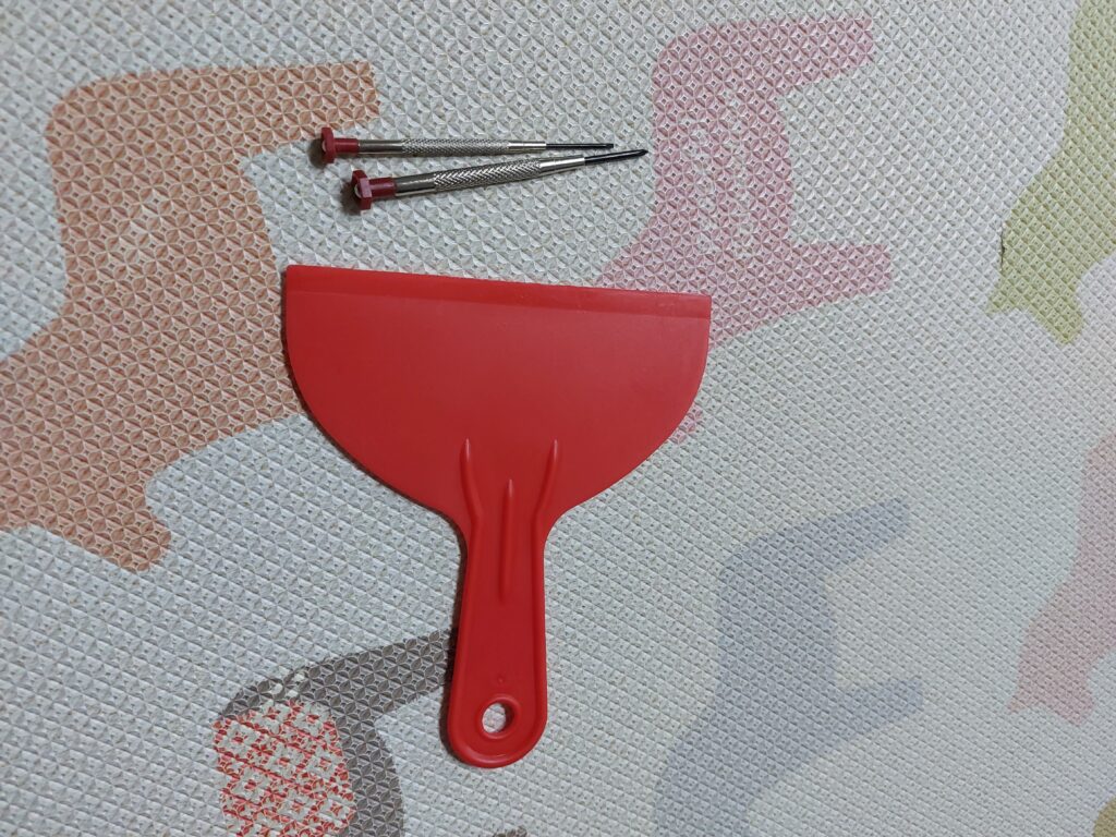 계산기 베터리 교체 준비물