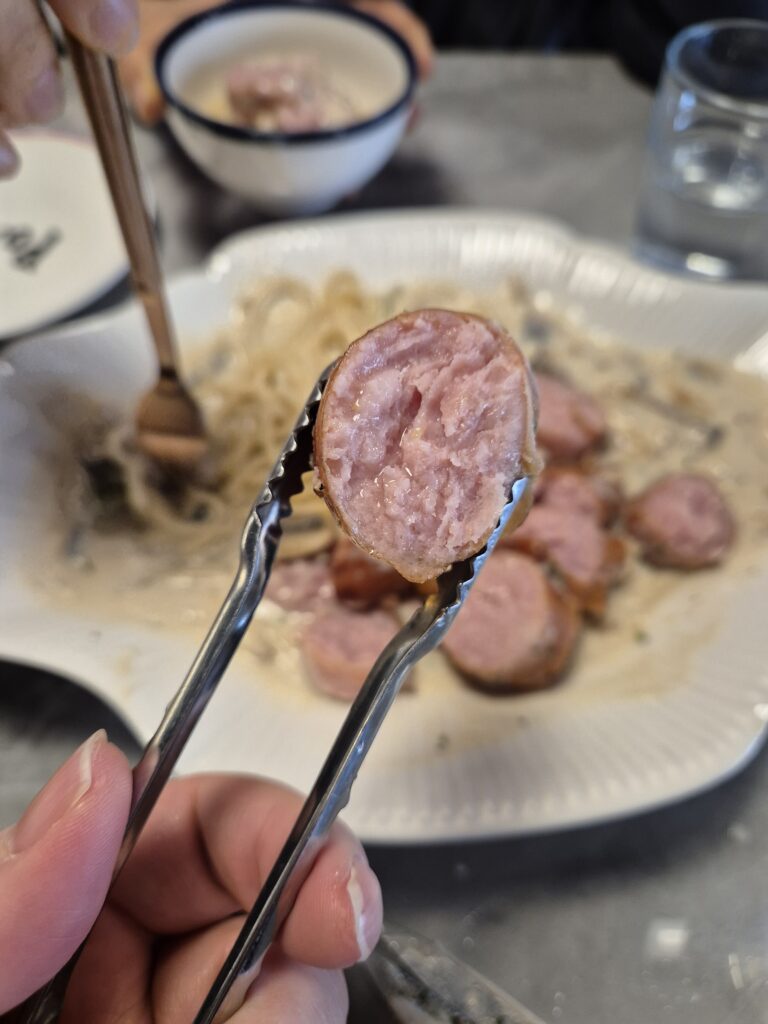 계룡 맛집 분식공방 킬바사 크림파스타