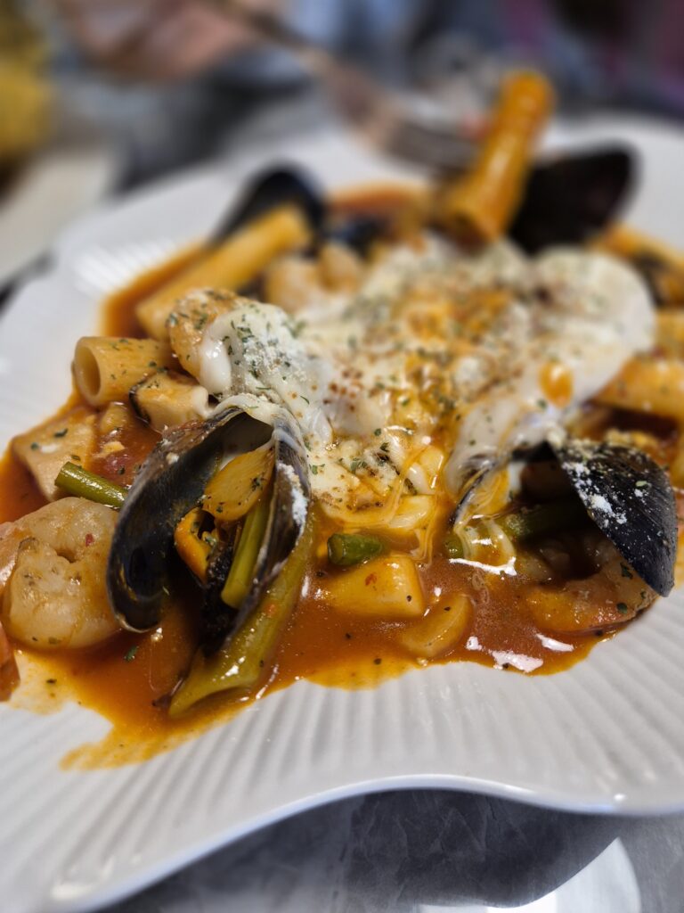 계룡 맛집 분식공방 새우 토마토 떡볶이