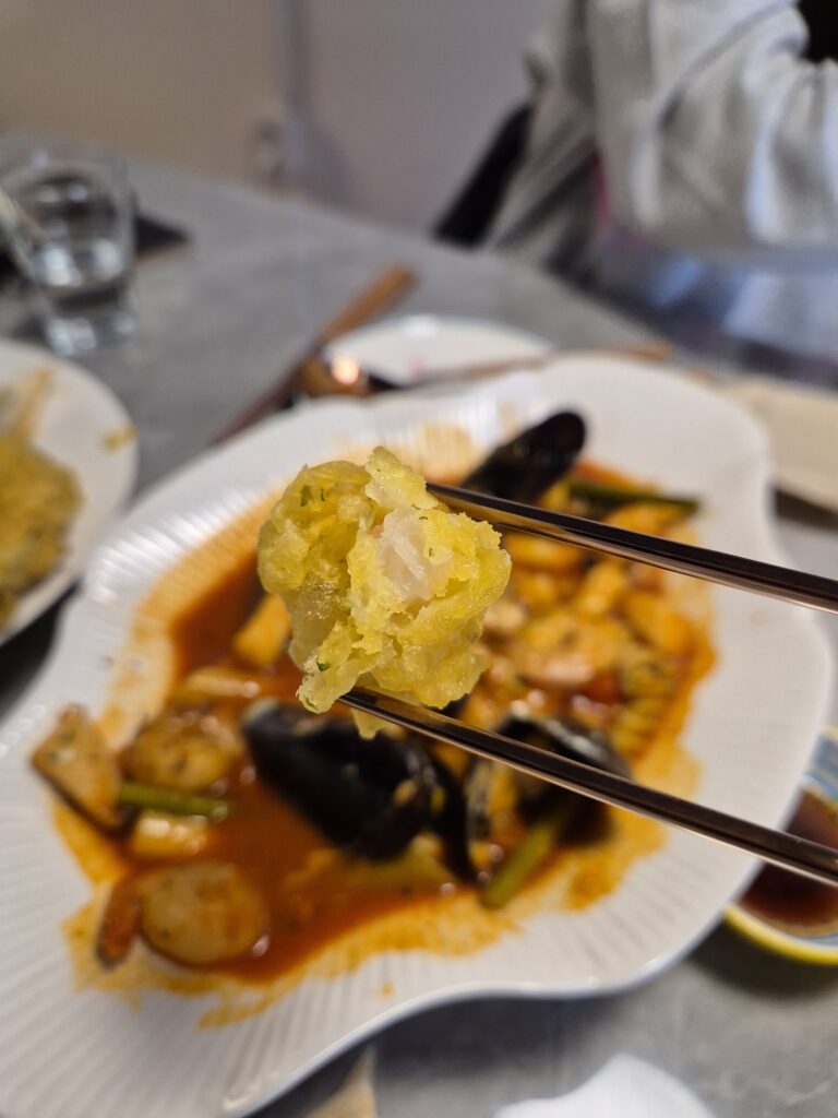 계룡 맛집 분식공방 새우튀김