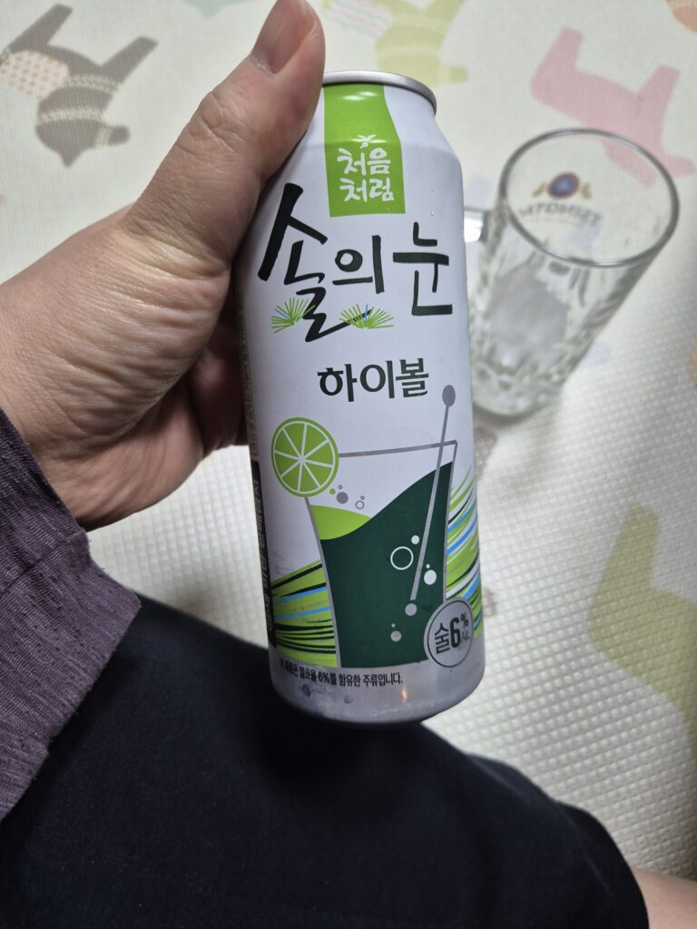 알코올 6% 하지만 맥주처럼 쓴맛은 없다