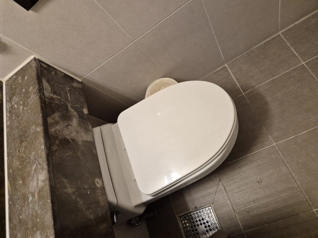 소노벨 변산 패밀리 객실 화장실 변기 비데가 없는게 아쉽다