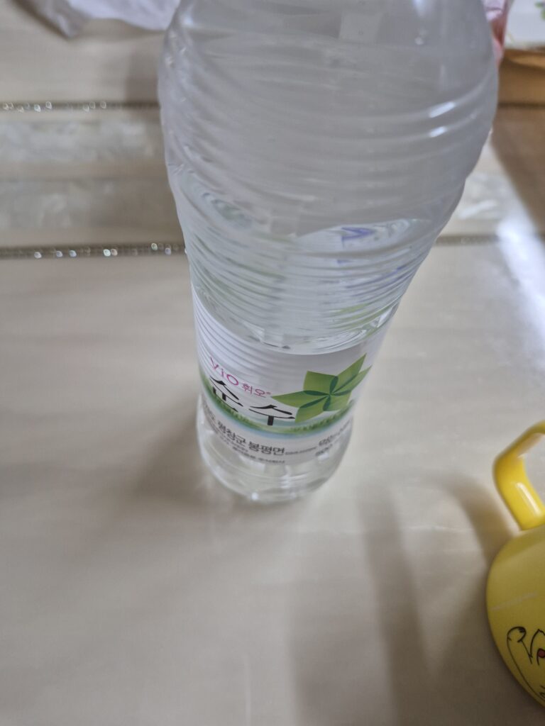 음료 먹지않으면, 생수로 받자! 변경비용 0원