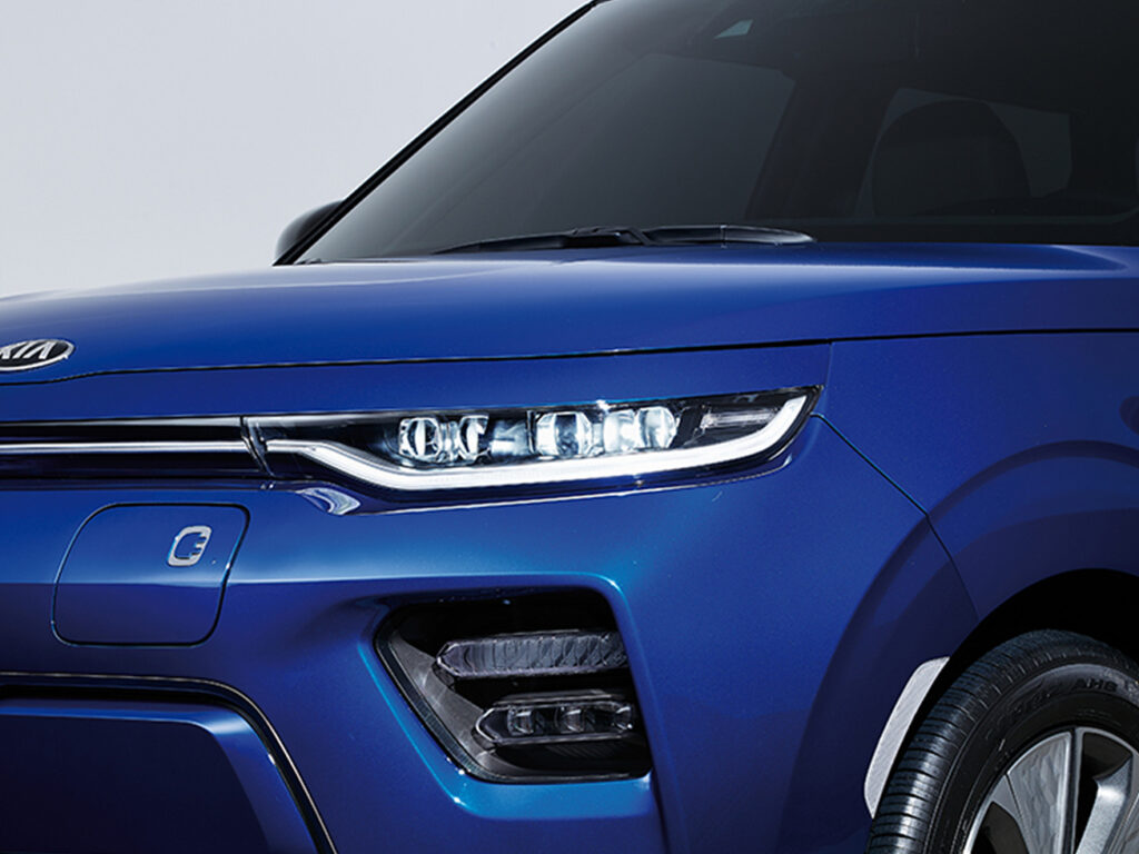 2021년형 쏘울 부스터 EV 헤드라이트