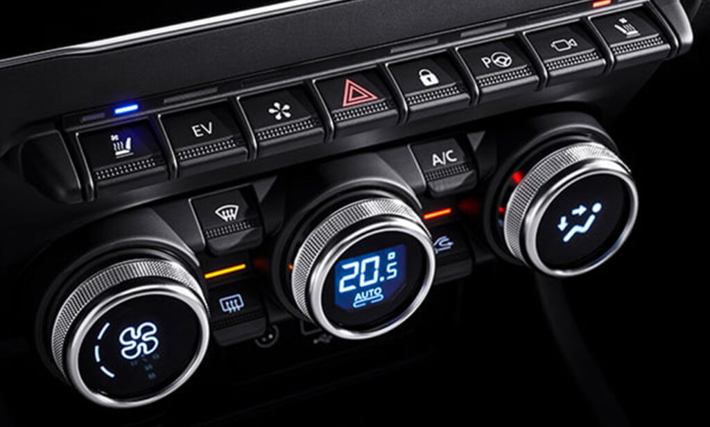 2024년형 XM3 1열 공조기 및 버튼류