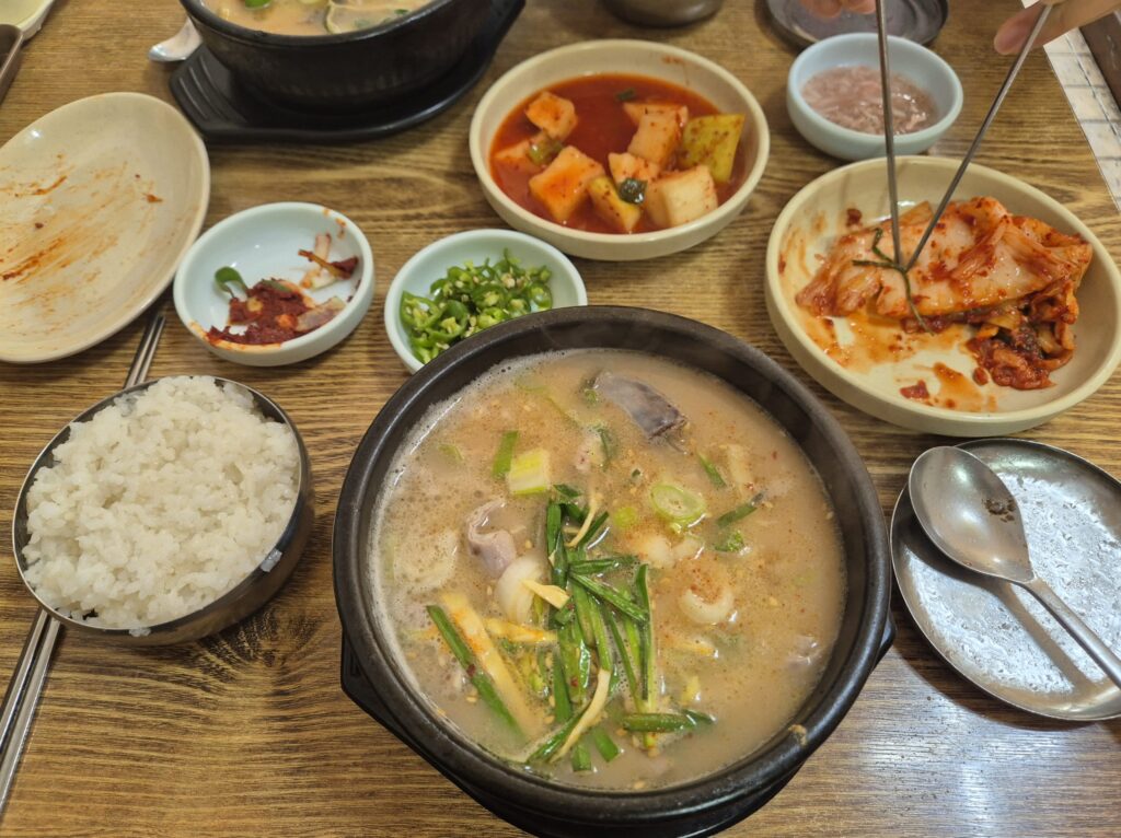 한우물순대 국밥 너무 맛있음!