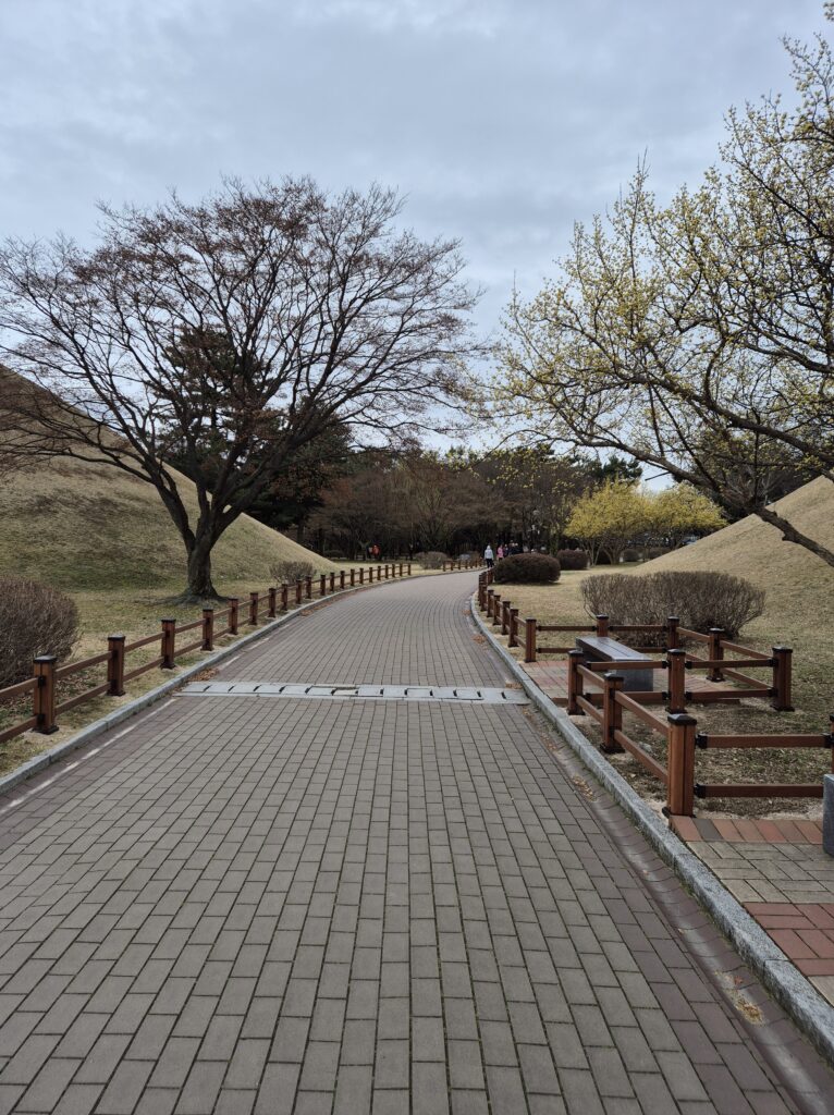 경주 천마총 가는길 대릉원 내
