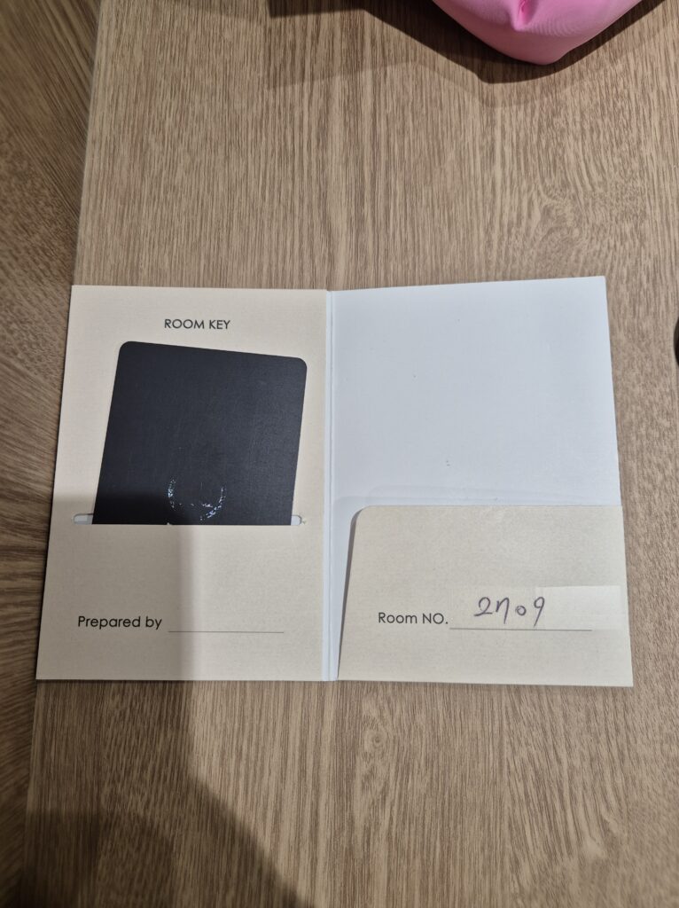 경주 켄싱턴 객실 카드