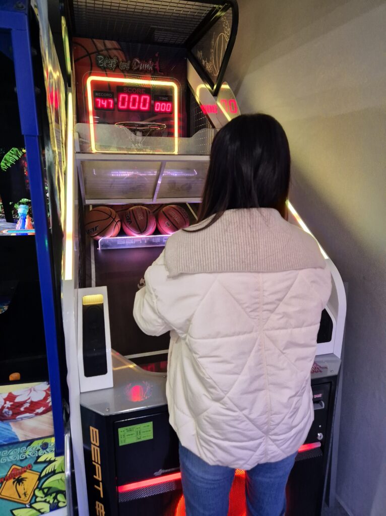 경주 켄싱턴 오락실 농구 게임