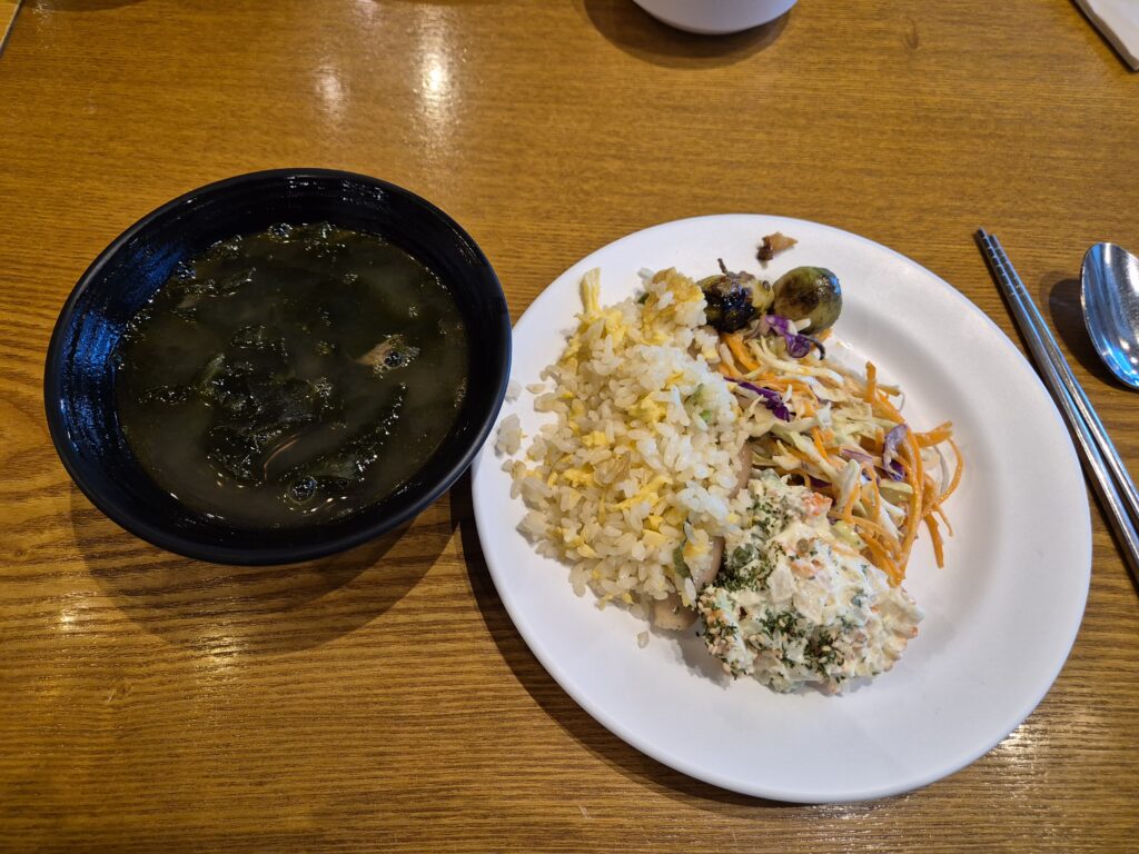 경주 켄싱턴 조식 뷔페 첫번째 접시
