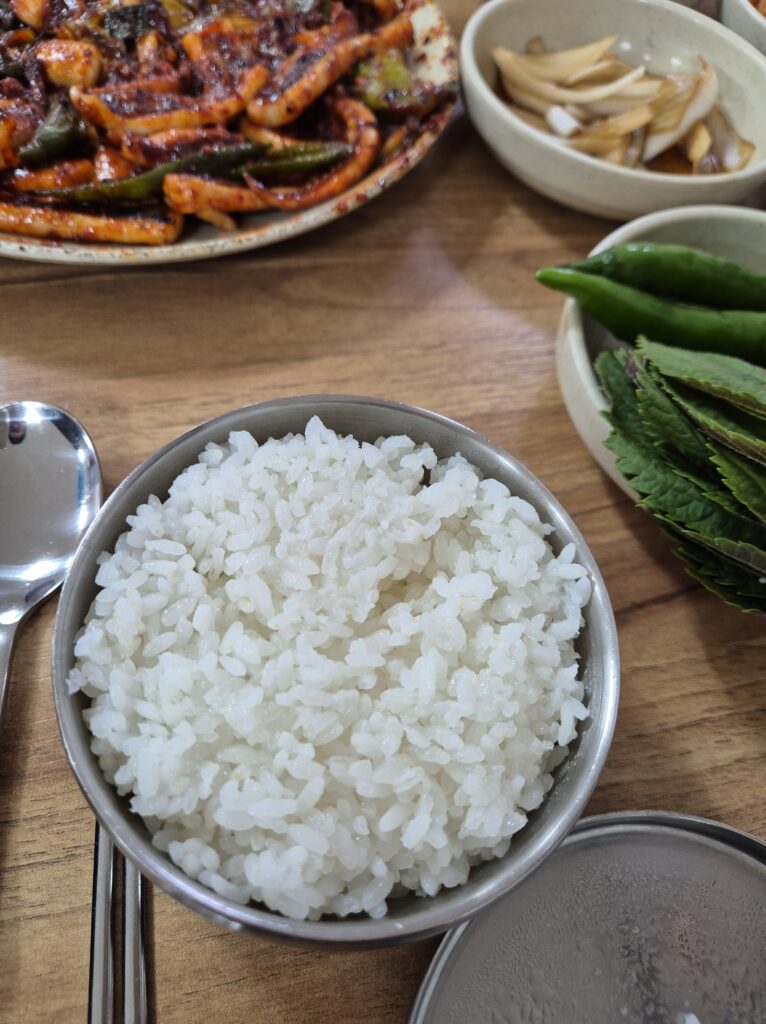 경주단골식당 돼지국밥 공기밥