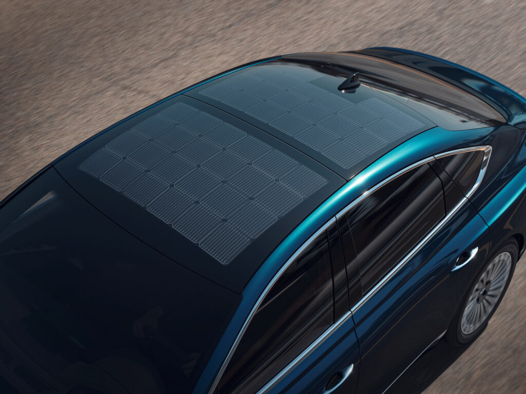 2023년형 제네시스G80EV 외관 루프사진