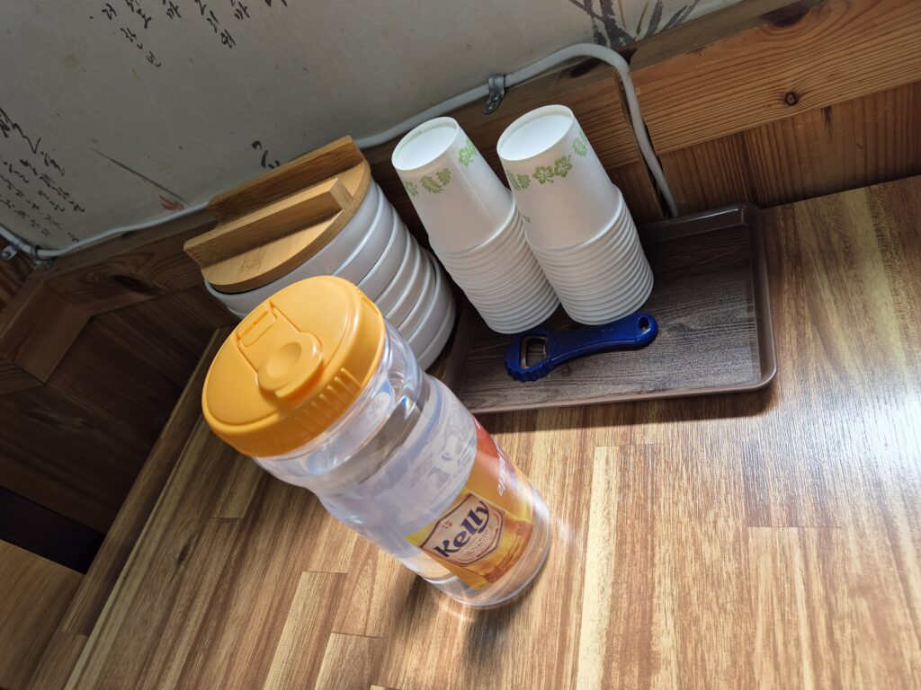 원내동 맛집 대복식당 테이블 세팅