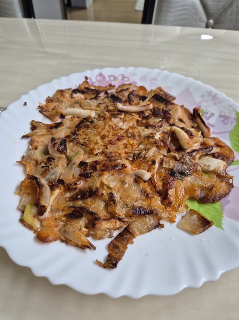 백종원님이 알려주신 레시피로 만든 김치전
