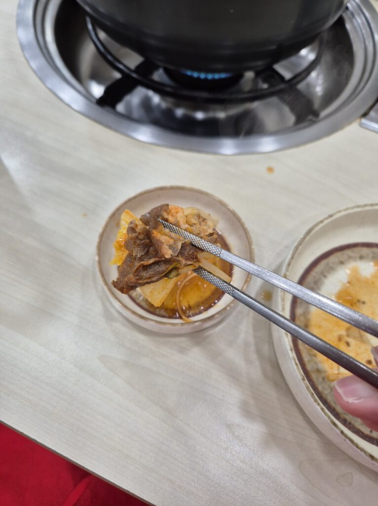 관저동 손만두 이가만두 샤브용 고기 부드럽다