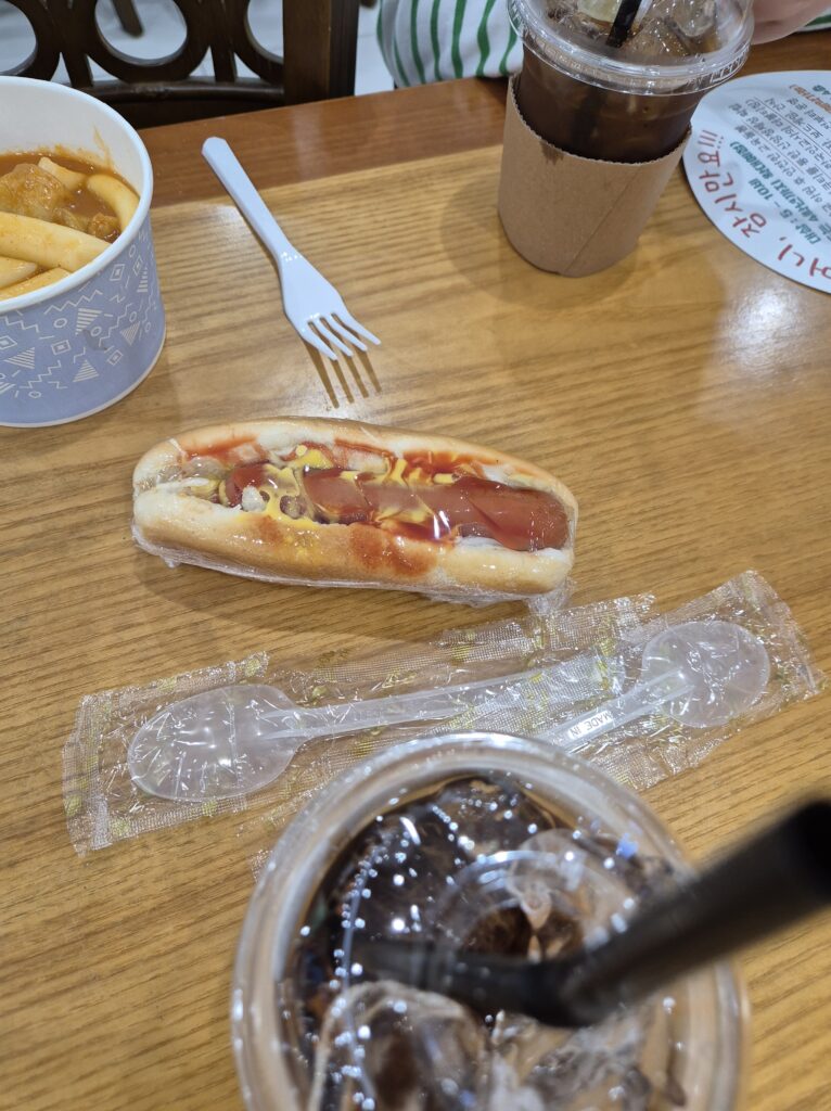 왕소시지 핫도그