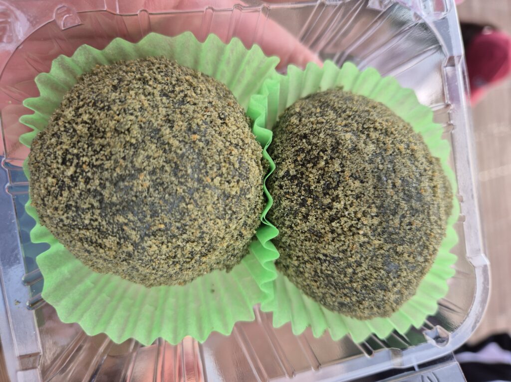 쑥향의 냄새가 좋은 여수당 쑥모찌
