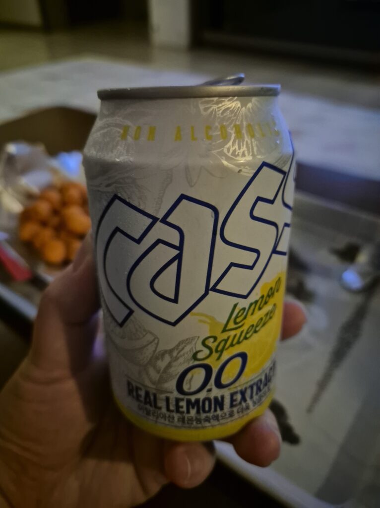 카스 레몬 무알콜 맥주