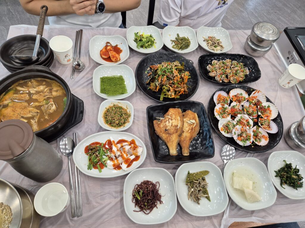 거제 한꼬막 두꼬막 벌교꼬막정찬 한상차림