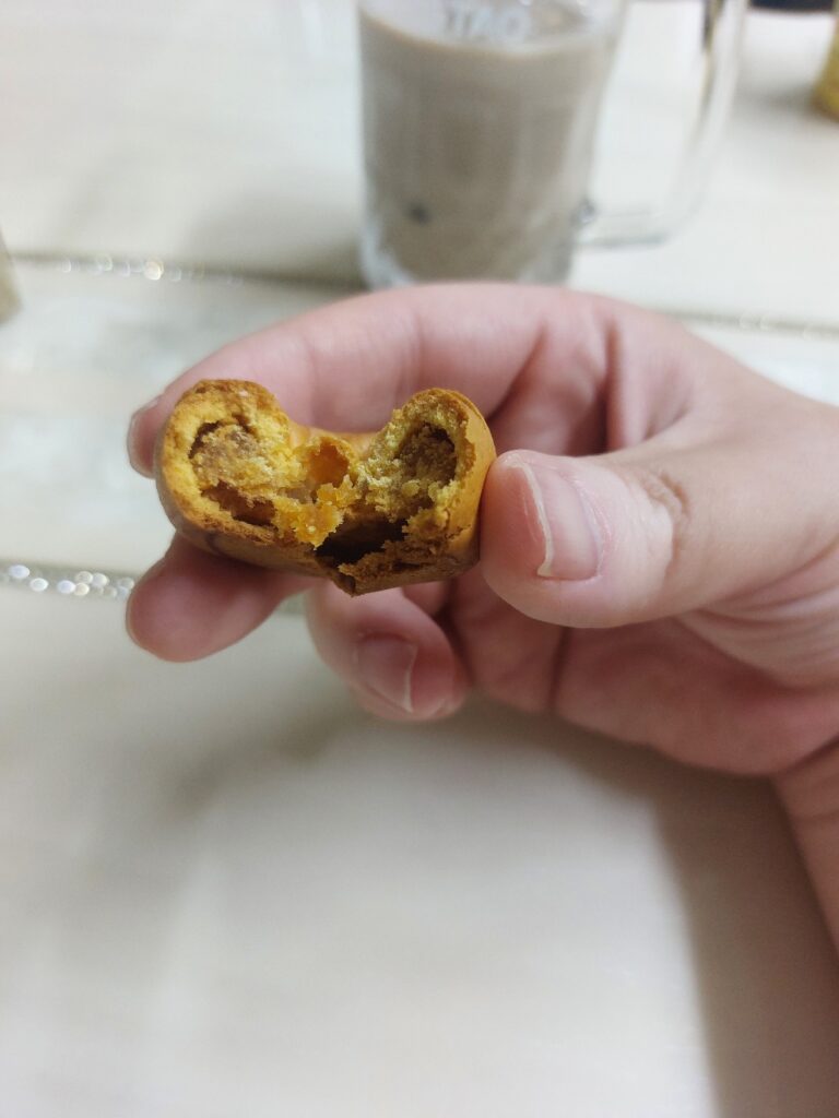 울릉도 호박빵 단면