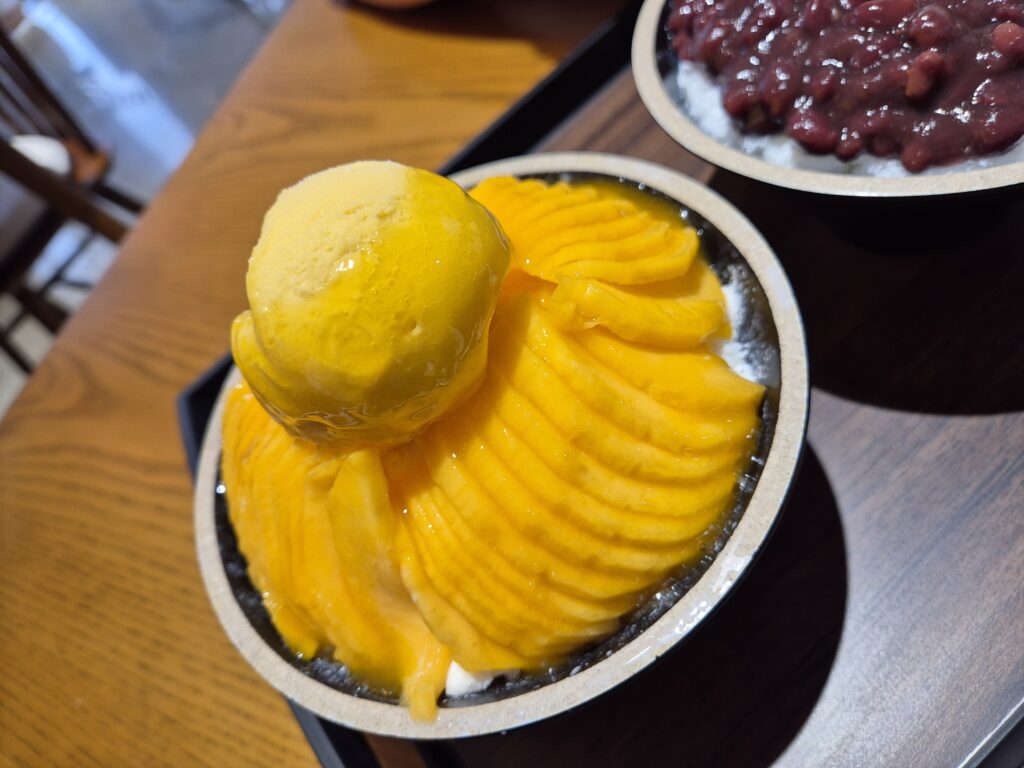 아라리 망고빙수