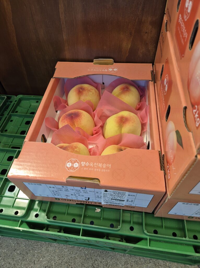 복숭아 유명 백도