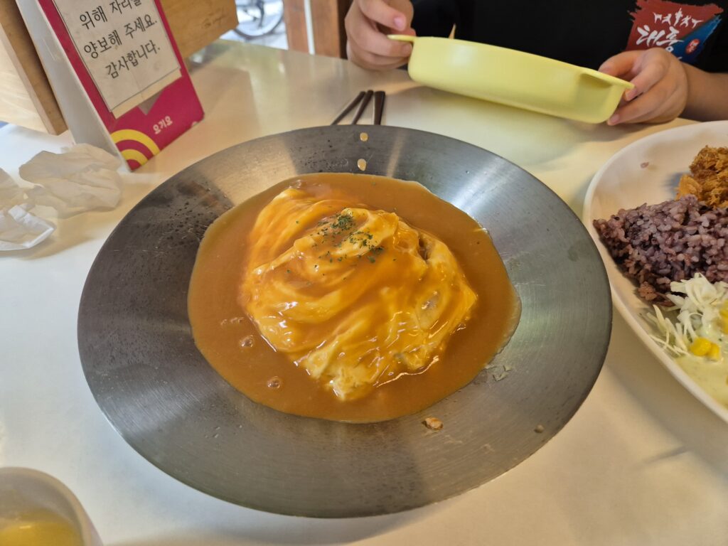대전 돈까스 맛집 만동경양식 솔로C세트 오므라이스