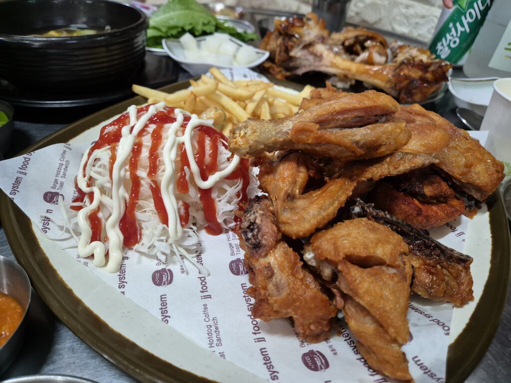 원내동 그집족발 통닭
