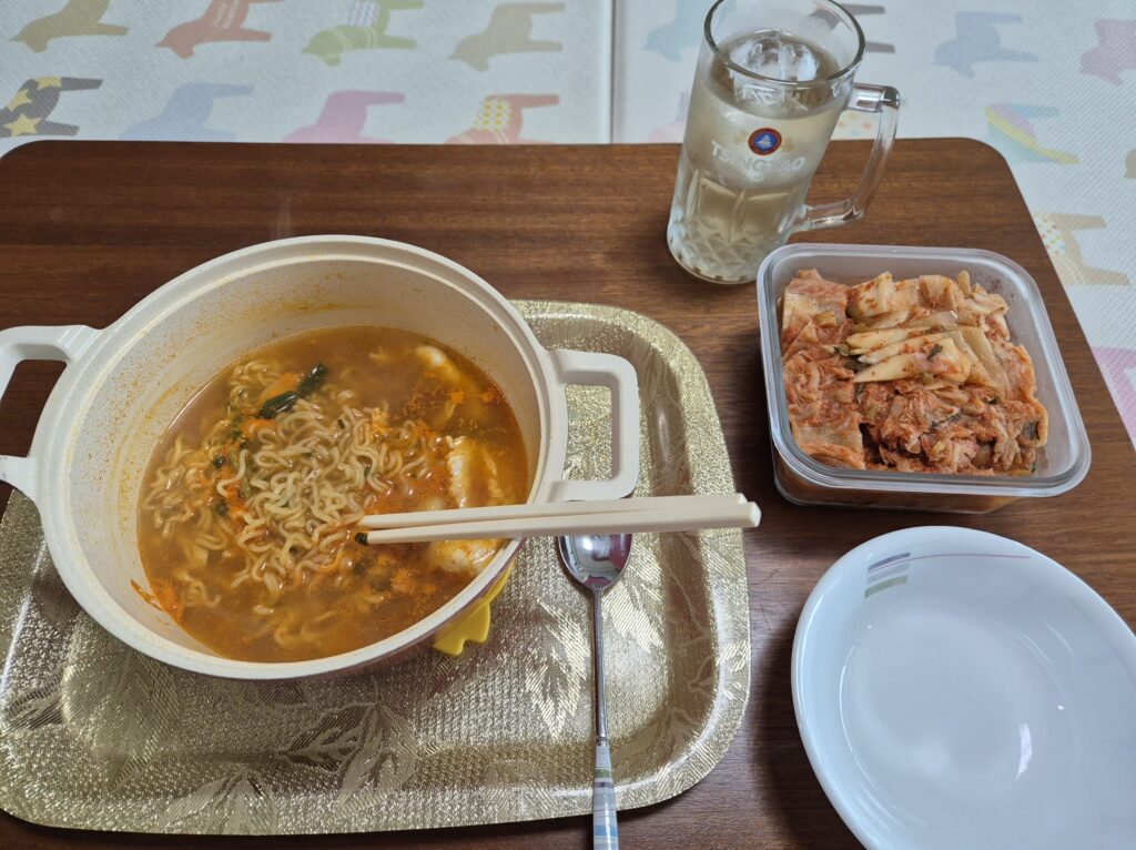 오늘 점저는 맵탱라면으로 고고!