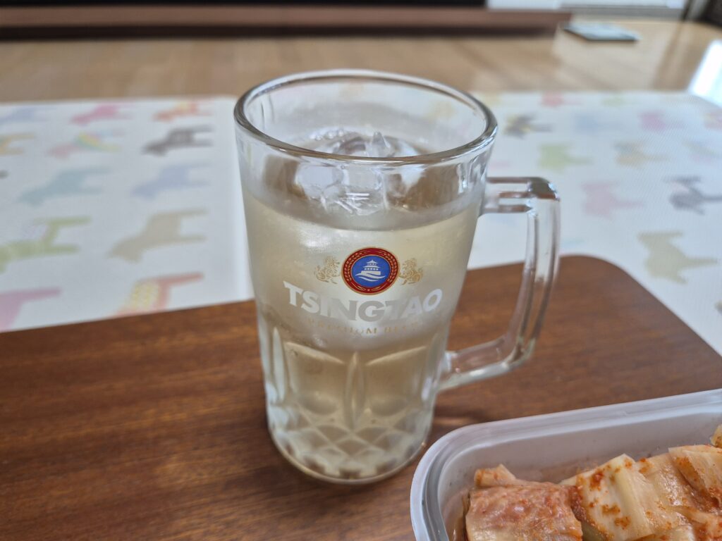 매운라면은 얼음물이 필수임!