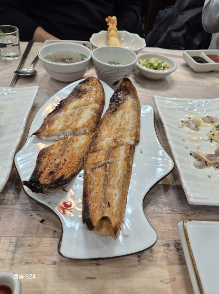 회정식 4인 서대구이
