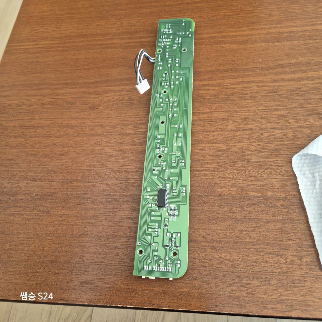 위닉스 공기청정기 AES330 전원 PCB 기판 뒷면