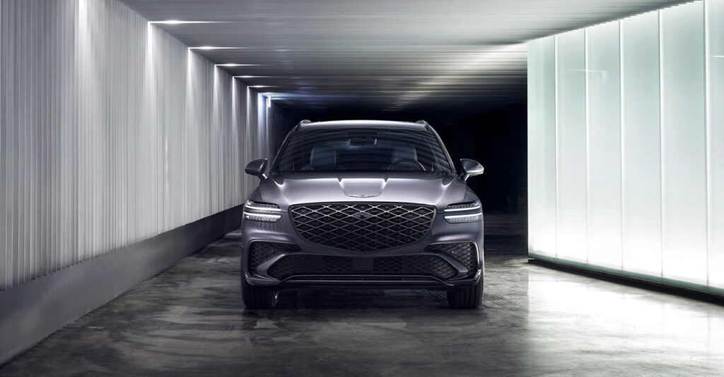 제네시스 GV70 2026년형 전면 사진