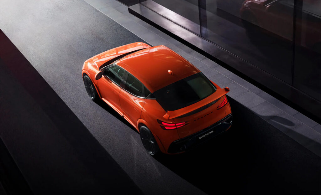 제네시스 GV60 마그마 2026년형 루프 사진