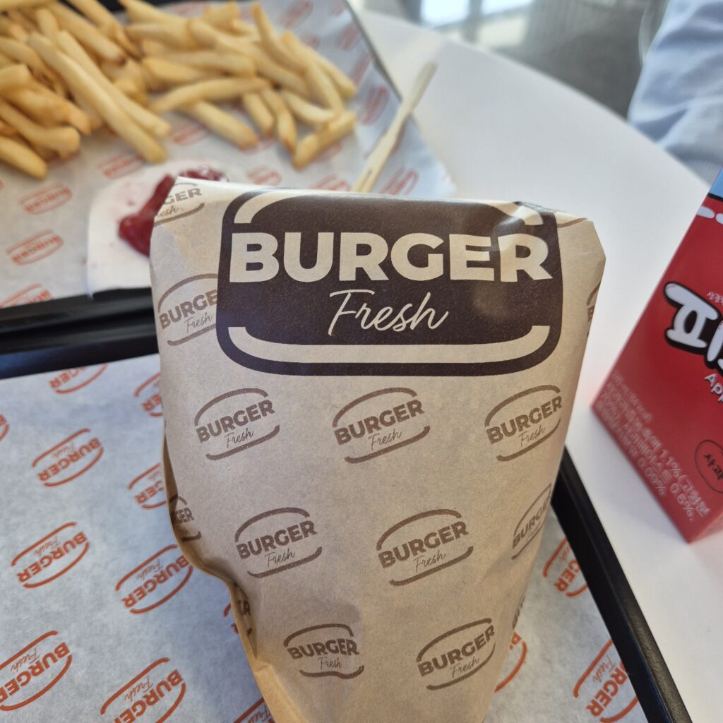 하림 버거 프레시 치킨버거