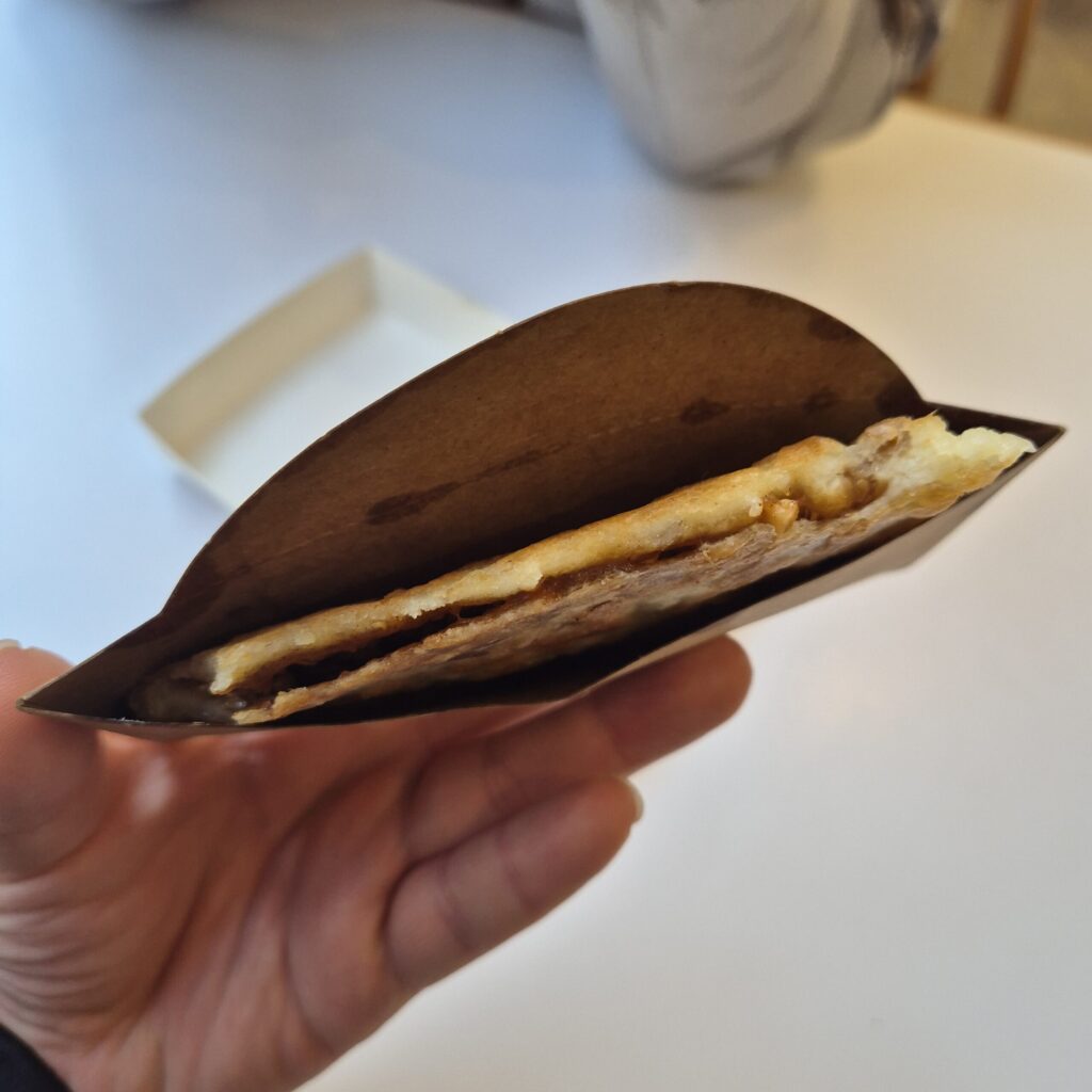 수통골 봉이호떡 맛