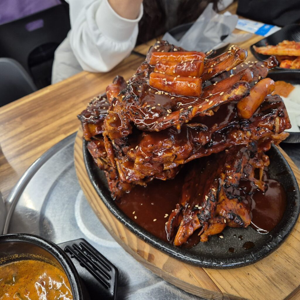 대전 농민뜨끈이 뼈구이 소자