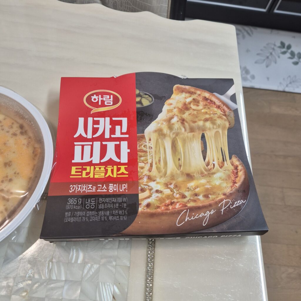 하림 시카고피자 트리플치즈