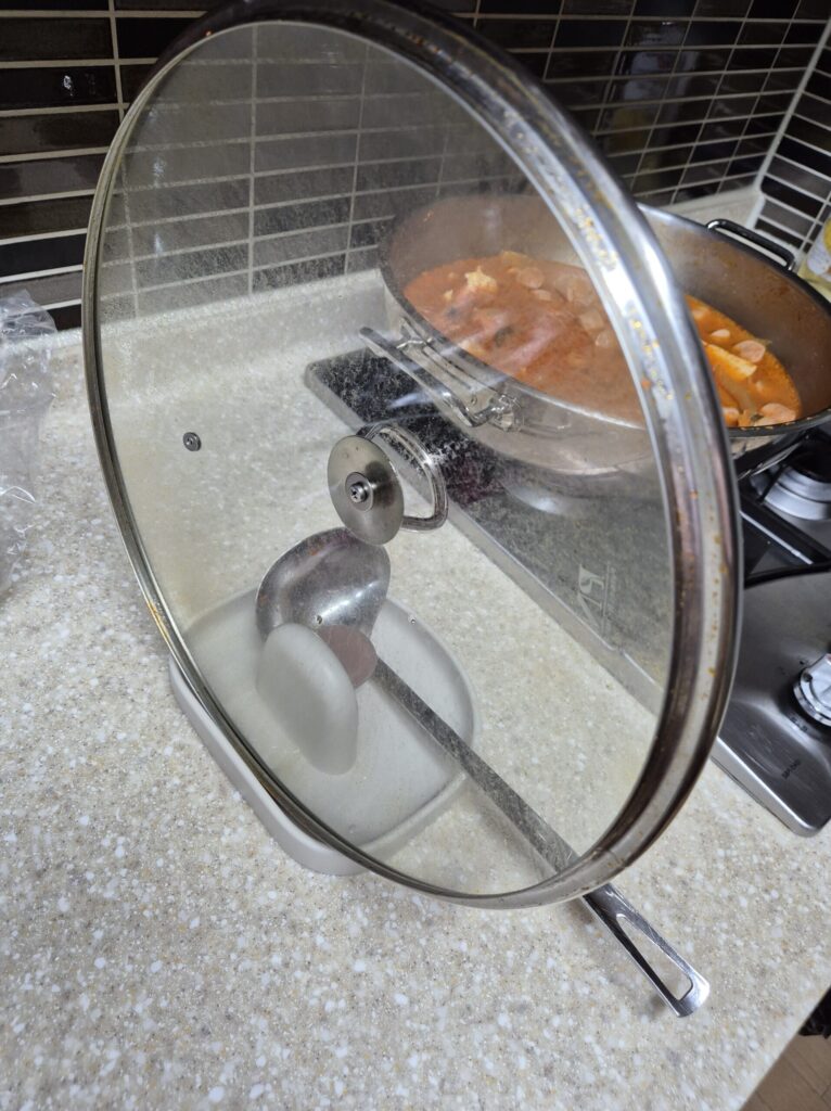 30cm 냄비뚜껑도 문제없음