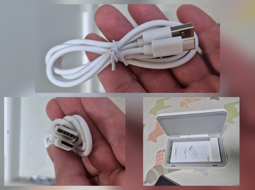 삼성UV살균 무선충전기 구성품