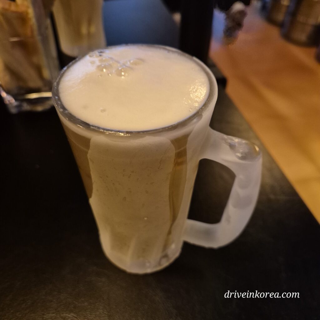관저동 25센치 살얼음 맥주