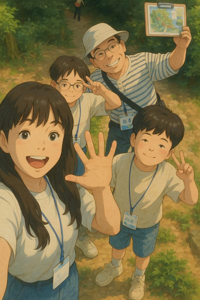 맑은학교 숲 오리엔테어링 가족사진 BY 지프리 스튜디오
