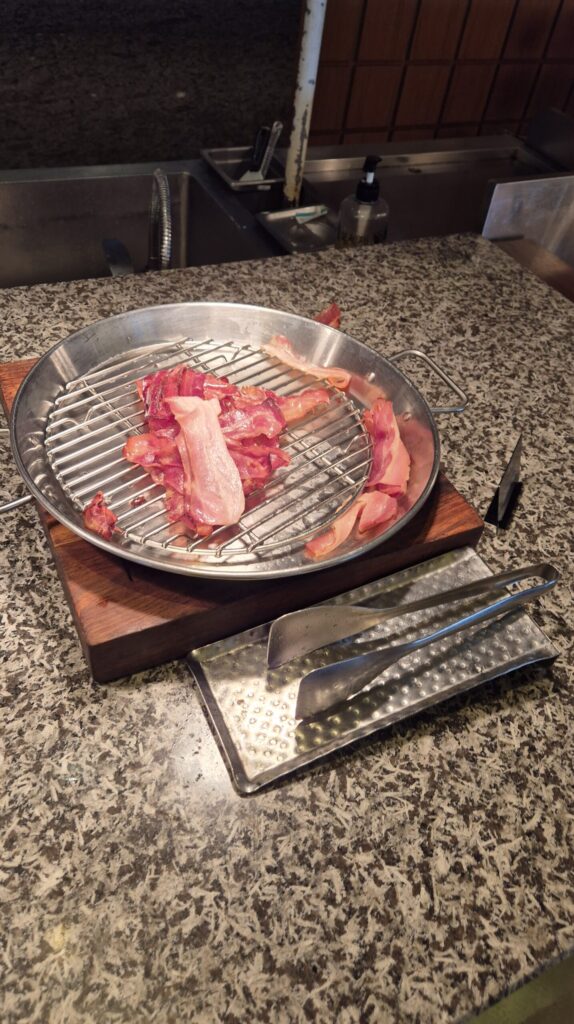 소노캄거제 조식 베이컨