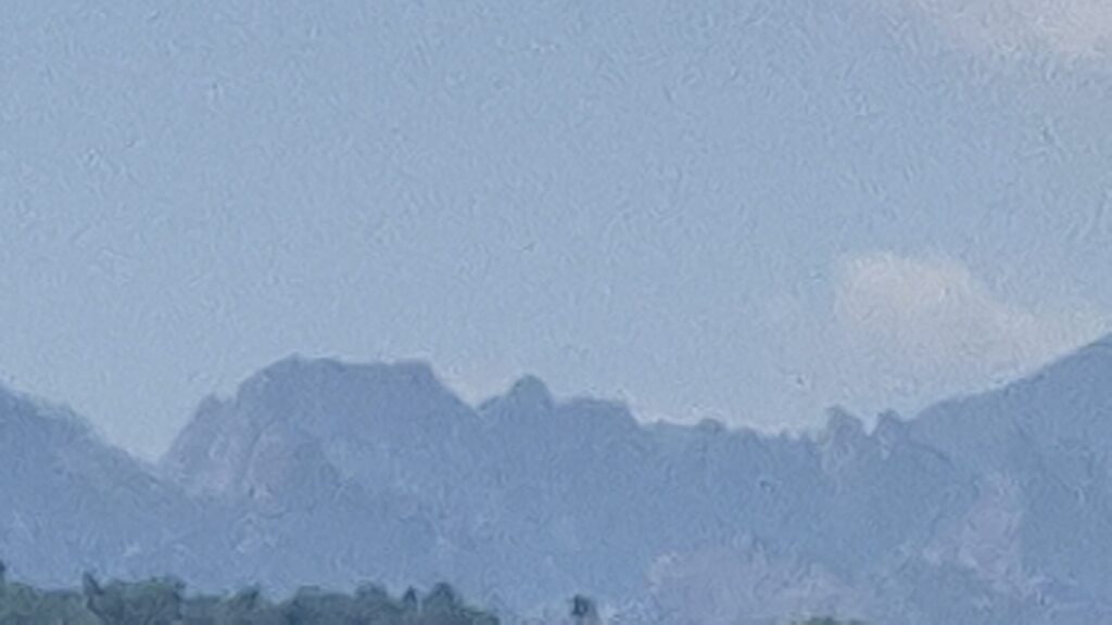 확대한 금강산