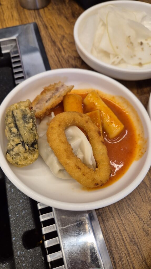 관저동 춘천집 튀김과 떡볶이