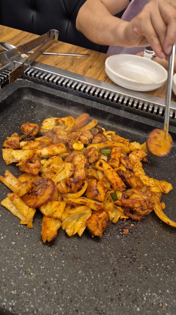 관저동 춘천집 정통닭갈비