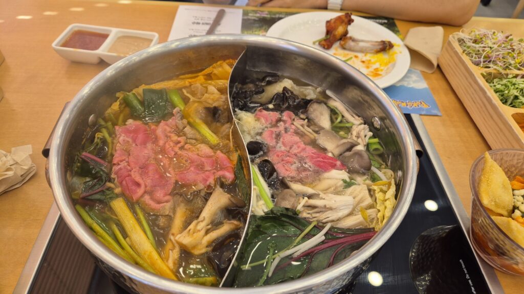 대전 갈마동 샤브올데이 샤브샤브 맛있게 먹자