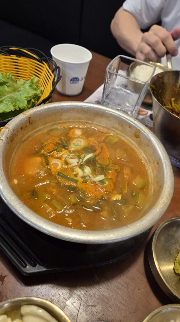  관저동 연탄구이 고깃리88번지 된장찌개