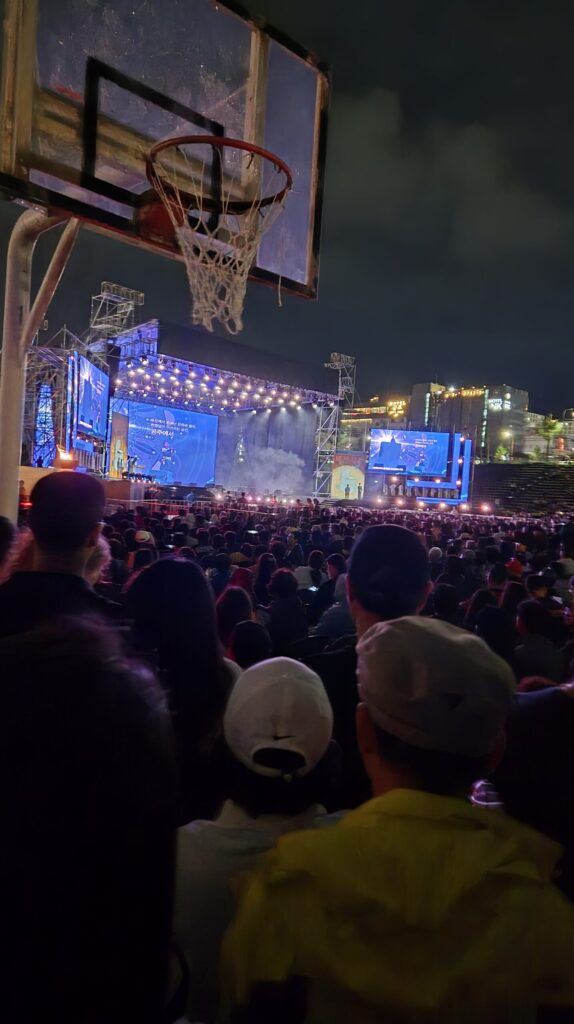 공주 백제문화제 축하 가수 공연